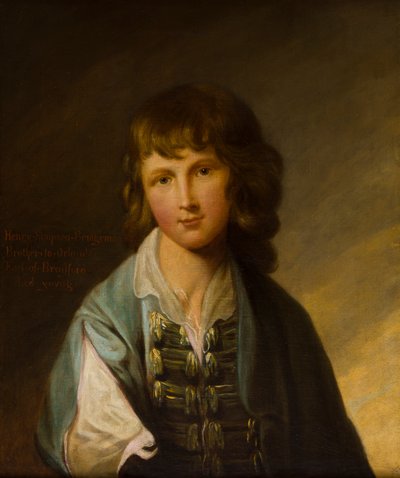 Portrait de Henry Simpson Bridgeman (1757-1782) enfant, c.1767-77 - Robert Edge Pine