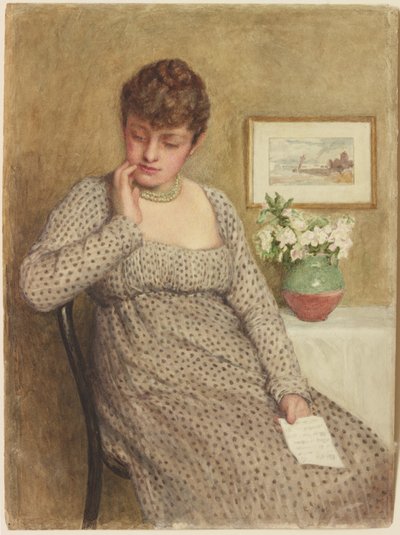 Fille lisant - Robert Ernest McEune