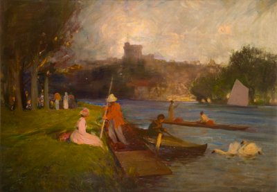 La Tamise à Windsor - Robert Ernest McEune