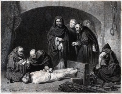 Inquisition au Moyen Âge (gravure) - Robert Fleury
