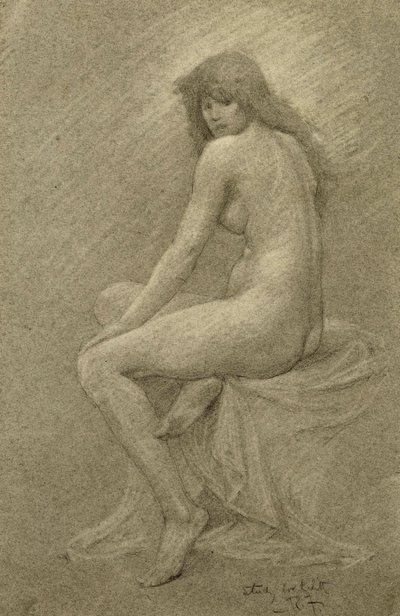 Étude pour Lilith, vers 1900 - Robert Fowler