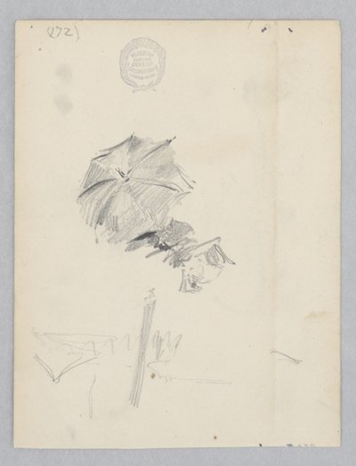 Artiste dessinant - Robert Frederick Blum