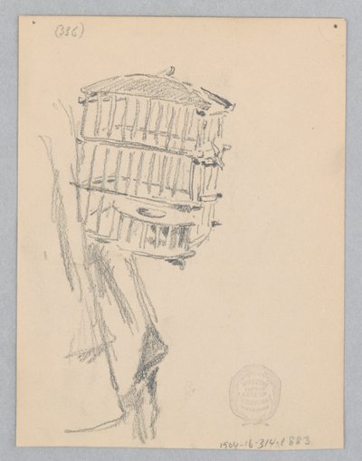 Cage à oiseaux - Robert Frederick Blum