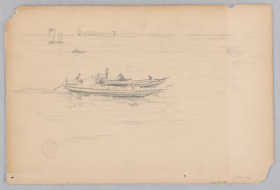 Bateaux de pêche, Japon - Robert Frederick Blum
