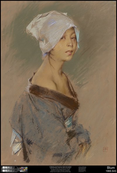 Fille japonaise - Robert Frederick Blum