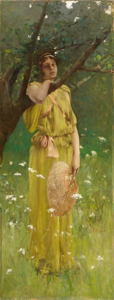 Rêverie, vers 1883-1884 - Robert Frederick Blum