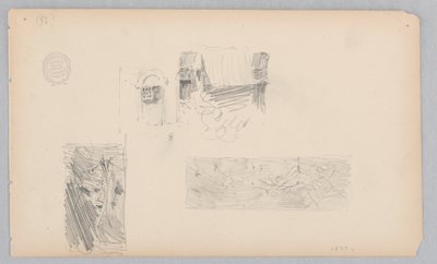 Scène de rue - Robert Frederick Blum