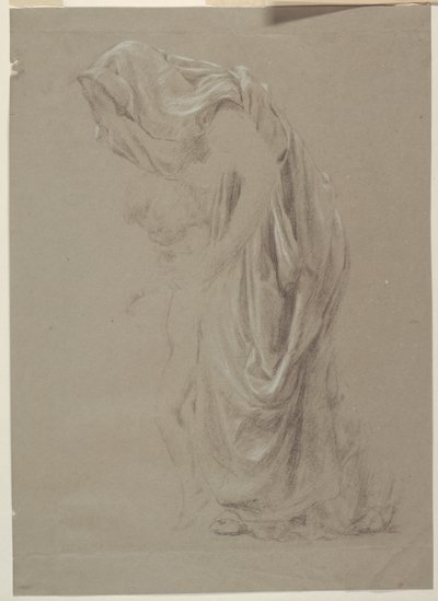 Étude pour une femme debout avec enfant, "Festival des vendanges," Mendelssohn Glee Club, New York, NY - Robert Frederick Blum