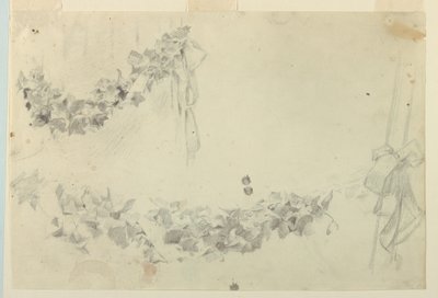 Étude pour des festons, "Festival des vendanges," Mendelssohn Glee Club, New York, NY - Robert Frederick Blum