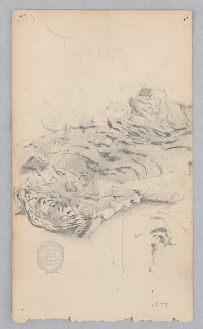 Tapis en Peau de Tigre - Robert Frederick Blum