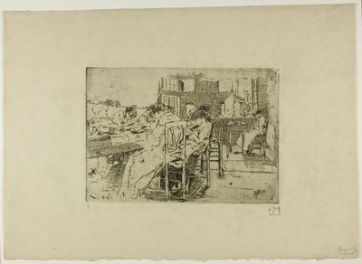 Sans titre (Filles disant la grâce) - Robert Frederick Blum