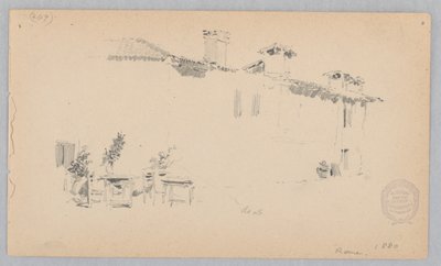 Vue de Rome, Italie - Robert Frederick Blum