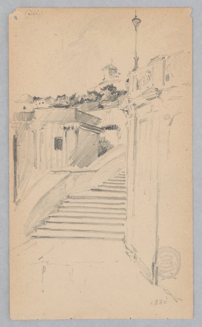 Vue de Rome, Italie - Robert Frederick Blum