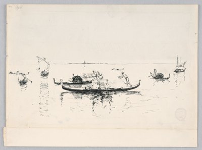 Vue de Venise, Italie - Robert Frederick Blum