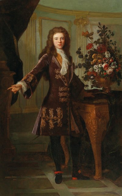 Portrait de Jacques I, Prince de Monaco 1689-1751 - Robert Gabriel Gence