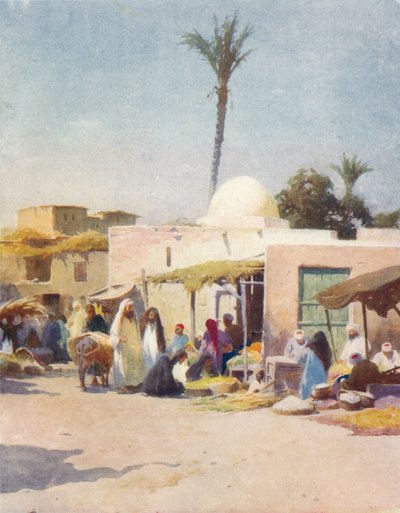 Un coin du marché, vers 1880, 1904 - Robert George Talbot Kelly