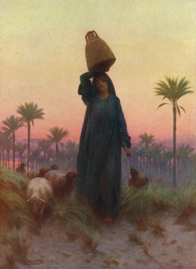 Une fille de Mizraim, vers 1880, 1904 - Robert George Talbot Kelly