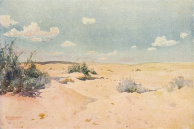 Une étude du désert à Tel-El-Kebir, vers 1880, 1904 - Robert George Talbot Kelly