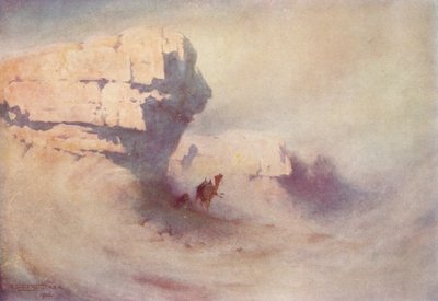 Une tempête de sable, vers 1880, 1904 - Robert George Talbot Kelly