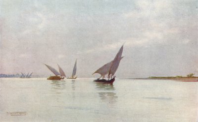 Un jour argenté sur le Nil, vers 1880, 1904 - Robert George Talbot Kelly