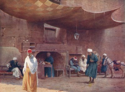 Un café arabe, Le Caire, c1880 - Robert George Talbot Kelly