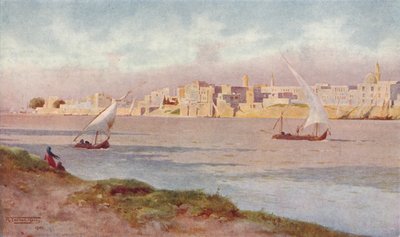 Bulak depuis Ghezireh, vers 1880, 1904 - Robert George Talbot Kelly