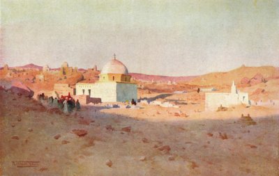 Cimetière coufique, Assouan, vers 1880, 1904 - Robert George Talbot Kelly