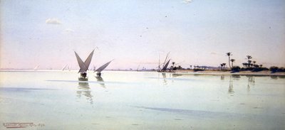 Lumière du jour sur le Nil - Robert George Talbot Kelly