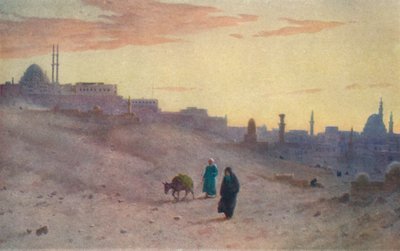 La Citadelle et Le Caire depuis l