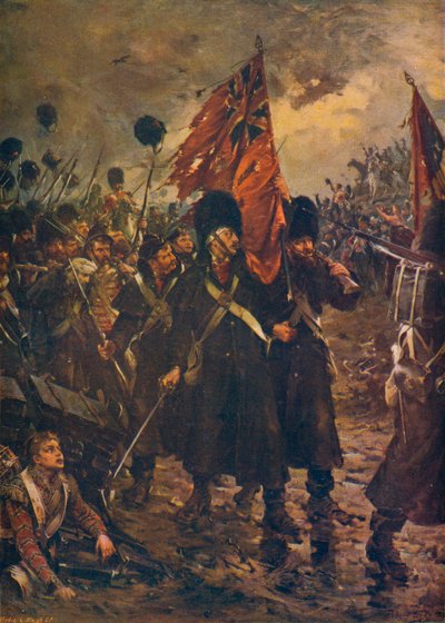 Sauver les couleurs : les gardes à la bataille d
