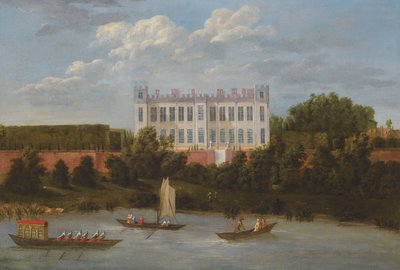 Vue de Syon House depuis la Tamise - Robert Griffier