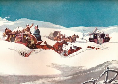 Les courriers de Holyhead et Chester, 1905 - Robert Havell