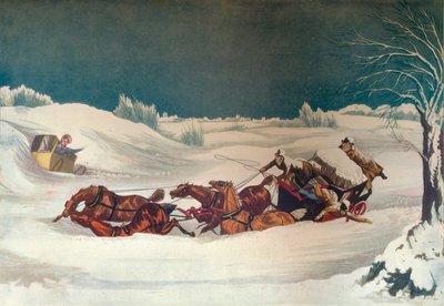 Le Liverpool Mail près de St Albans - Robert Havell