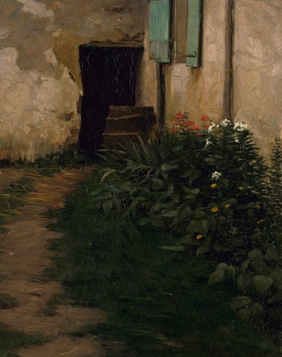 Un chemin de jardin, 1896 - Robert Henry Logan