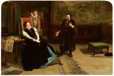 La conférence entre Marie, reine d