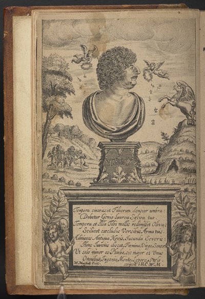 Frontispice de Hesperides, ou les Œuvres... - Robert Herrick