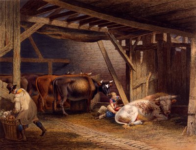 Étable à vaches - Robert Hills