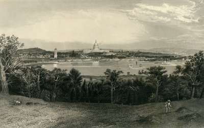 Washington depuis Arlington Heights, 1874 - Robert Hinshelwood