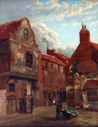Old Shields, Wapping Street et Union Lane, 1896 - Robert Hodge