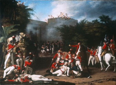 La mort du colonel Moorehouse lors de l