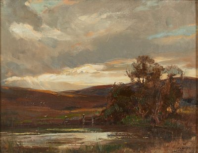 Soirée sur la route de Swire, pont d