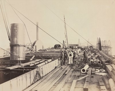 Scène de pont du Great Eastern - Robert Howlett
