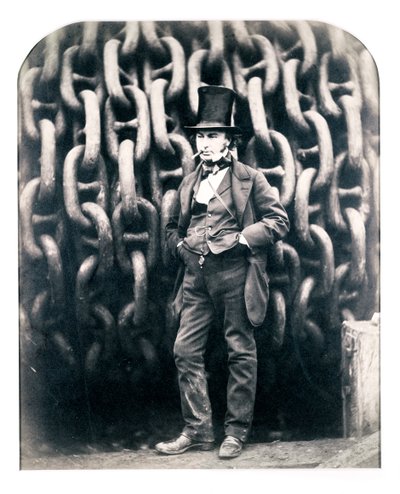 Isambard Kingdom Brunel, ingénieur britannique, 1857 - Robert Howlett