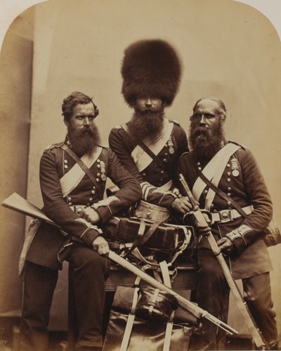 Nunn, Potter et Deal, Coldstream Guards - Robert Howlett
