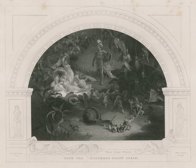 Titania dort, tiré du Songe d