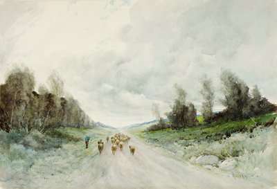 Une route du Northumberland - Robert J. Hewitt