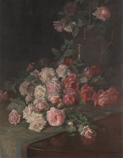 Roses et acajou, c.1900 - Robert Jenkins Onderdonk