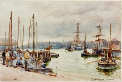 Port de pêche, North Shields - Robert Jobling