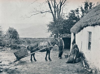 Une glissade de gazon à Gendun, c1903 - Robert John Welch