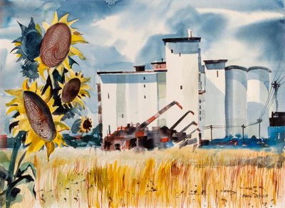 Élévateur à grains, Kansas - Robert Johnson